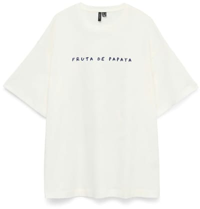 VERO MODA - VMTAZ HAILEY S/S OVERSIZE TEE JRS EXP - Dames - T-shirts