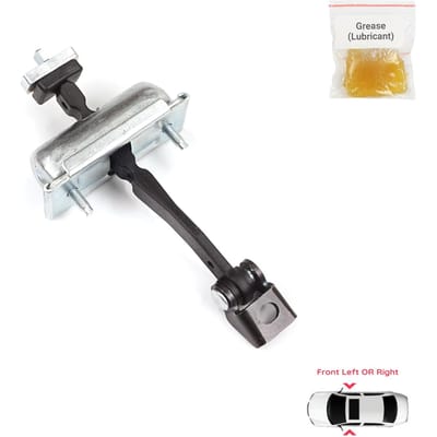 BDP822 Charnière de Porte Avant Gauche OU Droite Butée Sangle de Maintien Limiteur pour Vauxhall Opel Corsa D E 3 Portes 2006-2019 5160259 13242975