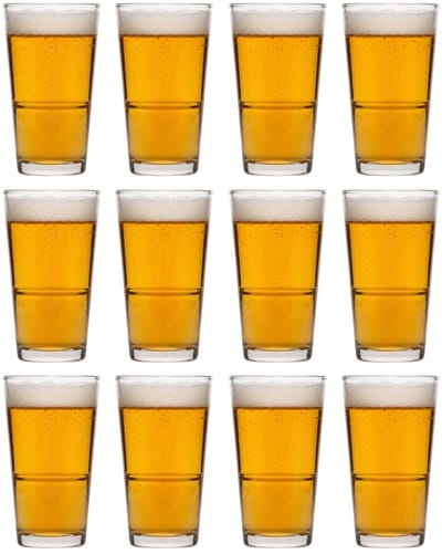Cookinglife Bierglazen Vaasje / Amsterdammer 340 ml - 12 stuks