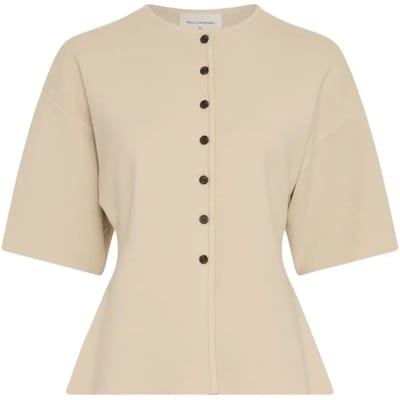 MSCH Copenhagen Mschmirielle East 2/4 Cardigan Truien & vesten Dames - Sweater - Hoodie - Vest- Creme - Maat XS/S
