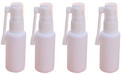 Dailygoods- Neussprayfles 30ml - 360° Rotatie - Plastic - Refillbaar - Ideaal voor Reizen - Geschikt voor Serums/Cremes - Sprayfles