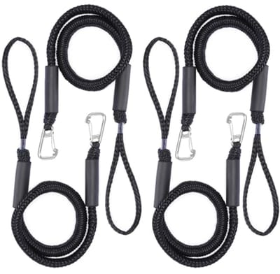 Elastische Trekkoord voor Boot - Bungee Aanleglijnen - 4 Stuks