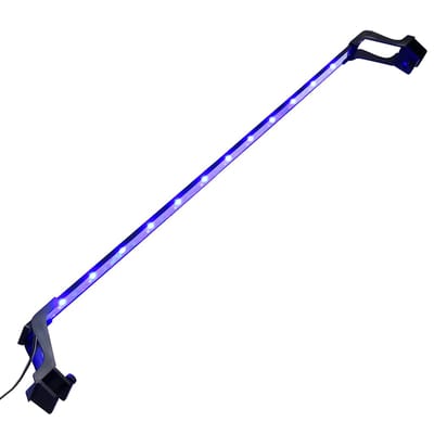 vidaXL - Aquariumlamp - met - klemmen - LED - 90-105 - cm - blauw - en - wit