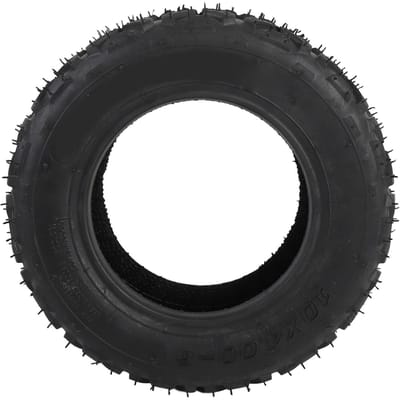 10x4.006TL Elektrische Scooter Vacuümband 10 Inch Rubber Vacuümwielband Vervanging voor Elektrische black