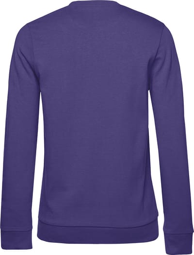 Sweater 'French Terry/Women' B&C Collectie maat XL Radiant Purple/Paars