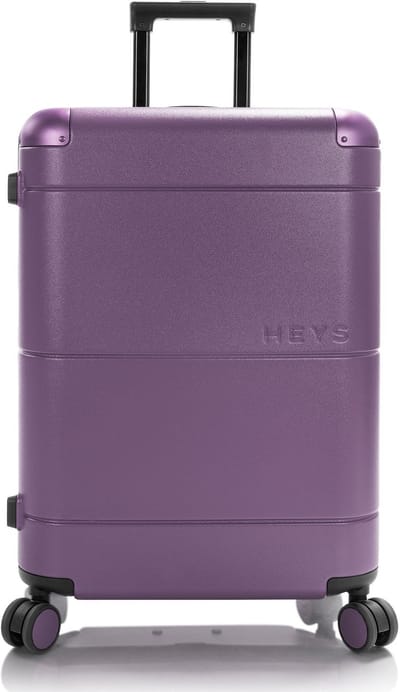 Heys Zen 4 wielen Trolley M 66 cm met uitbreidingsplooi - Harde bagage - TSA slot - purple
