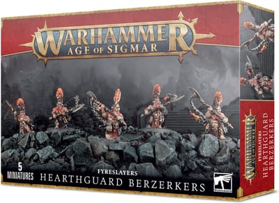 Fyreslayers Hearthguard Berzerkers/Auric Hearthguard