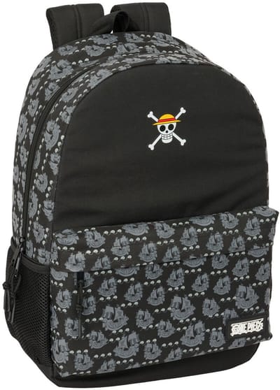 Schoolrugzak One Piece Pirates Zwart 30 x 46 x 14 cm