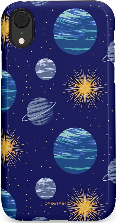 Casetastic Hoesje Geschikt voor Apple iPhone Xr - Stijlvolle Beschermende Duo-layer Case - Stralende ster