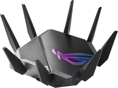ASUS ROG Rapture GT-AXE11000 - Gaming extendable router - WiFi Versterker- 4G / 5G Router vervanger - WiFi 6E