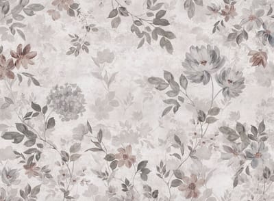 Boråstapeter Vliesbehang 3594 - Cottage garden - Botanisch Wit - 180cm x 2.65m