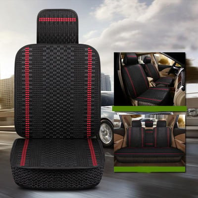 WTEMPO Vier Seizoenen Algemeen Autostoelkussen Zomer Ijs Autokussen Stoelhoes Rondom Speciale Vijfzits Standaard Stoelhoes Five-seater