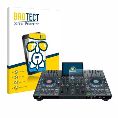 Screenprotector voor Denon DJ Prime 4+ Beschermglas transparant