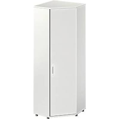 Schäfer Shop  Genius Hoekkast TETRIS WOOD, 6 ordnerhoogten, B 800 x H 2270 mm, hoogte incl. glijders, lichtgrijs