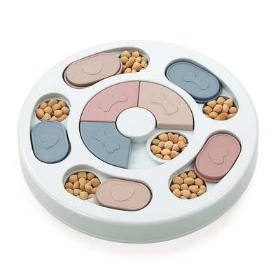 BOTC Interactieve Hondenpuzzel - Intelligentie hondenspeelgoed - Voor IQ-training en mentale verrijking - Blauw