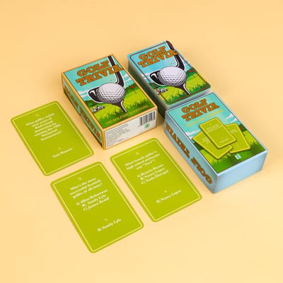 Gift Republic Trivia Spel - Golf