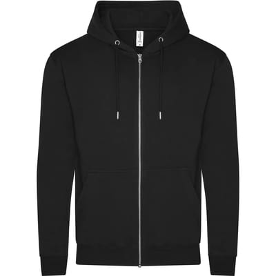 Duurzame hoodie met ritssluiting Just Hoods Organic