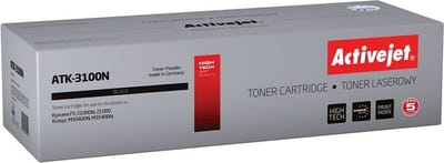 ActiveJet ATK-3100N Toner voor Kyocera-printer; Kyocera TK-3100 vervanging; Opperste; 12500 pagina's; zwart.