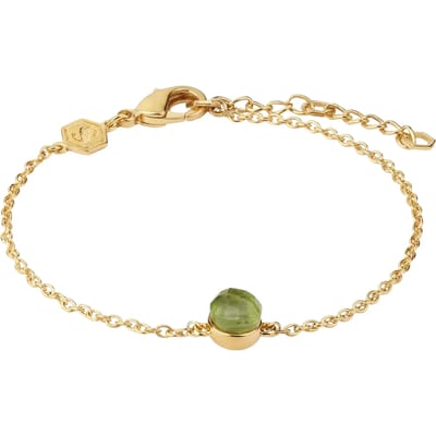 Peridoot stenen armband voor dames Sloya Aurora