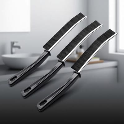 3 stuks dieptereinigingsborstels voor voegen, hoeken en spleten – multifunctioneel reinigingsgereedschap voor badkamer, keuken, toilet, ramen en tegelvloeren