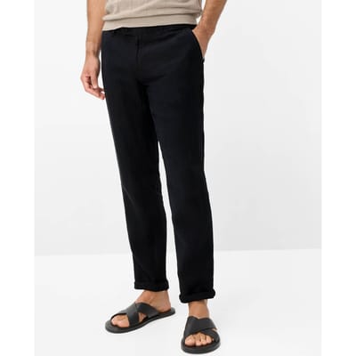 Brax Heren Chino  Style FABIO BLACK, zwart, maat 35/30