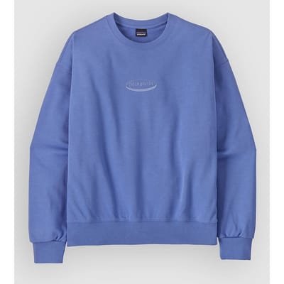 Patagonia 95 Oval Logo Daily Crew Sweater blauw