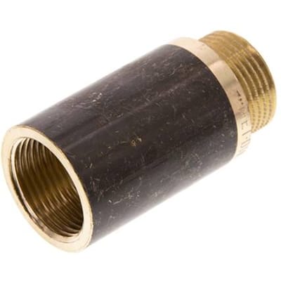 G 3/4'' F/M Messing Verlengstuk DIN 3523 - 50 mm