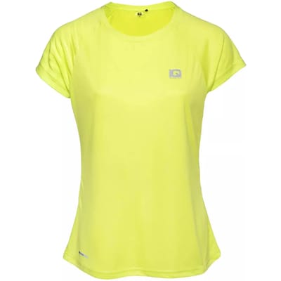 Iq Hida T-shirt Met Korte Mouwen Geel S Vrouw