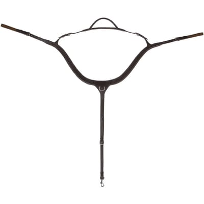 Jachtcollier voor paard met handvat QHP