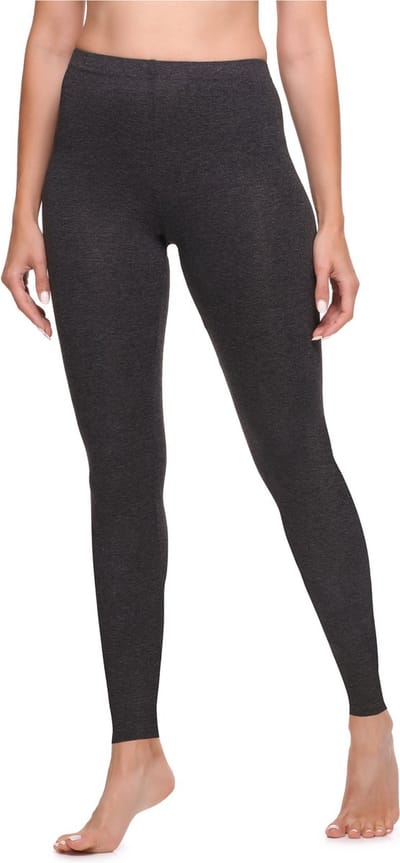 Ladeheid Dames Leggings - Sport - Vrijetijdsbroek - Lang - Viscose - LA-LA40-201-LE - Donker gemêleerd - 34