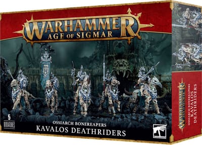 Ossiarch Bonereapers Kavalos Deathriders