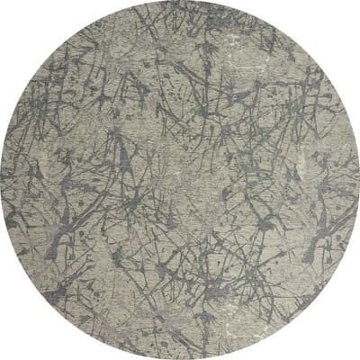 Rond vloerkleed - Splash - Tapijten Woonkamer - Virgo - 110 ø