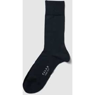 FALKE Cool 24/7 eenkleurig katoen sokken heren blauw - maat 39-40