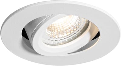 QAZQA pupil - Moderne Inbouwspot - 1 lichts - L 8.4 cm - Wit - Woonkamer