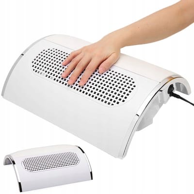 Manicure tafel - Manicure stofafscheider - Met ventilatie - 3 Standen - Stof opvangzak - Inclusief afzuiging - Nail art  - Afzuiger voor nagels -