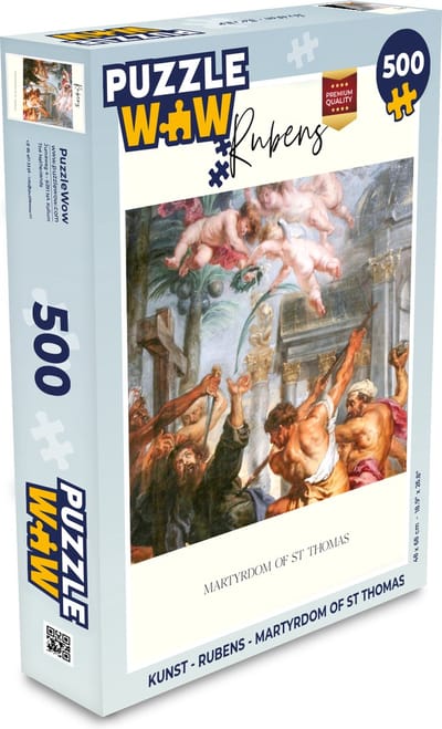 Puzzel Kunst - Rubens - Martyrdom of St Thomas - Legpuzzel - Puzzel 500 stukjes
