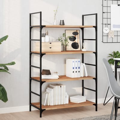 vidaXL - Wandschappen - 3 - st - zwevend - olieafwerking - 80x40x2 - cm - acaciahout