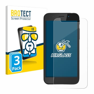 Screenprotector 3 Stuks voor Shiftphones Shift5me Beschermglas transparant