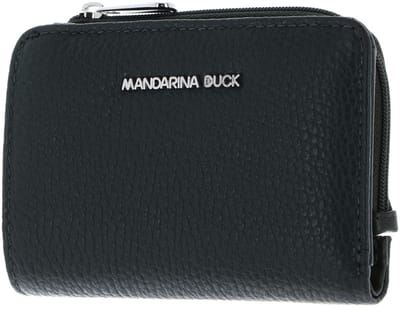 MANDARINA DUCK Leren portemonnee Mellow Wallet Pine Green donkergroen
