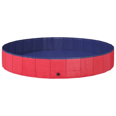 vidaXL - Kinder - Zwembad - Ø200 - x - 30 - cm - Rond - voor - Kind - voor - Rood