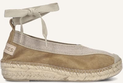 Shabbies Palma Espadrilles - Dames - Beige - Maat 36