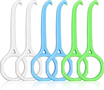 Aligner Removal Tool - 6pcs Invisible Tooth Removal Aligner Chewies Removal Tool Kits - Aligner Tooth Hook - Oral Corrector Retainer Remover voor Invisible Braces en Mondverzorging