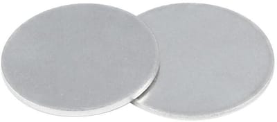 Roestvrijstalen Schijven - Metalen Platen Blanco - Ambachtelijk Sieraden Maken - Hoge Sterkte Roestbestendig - 50 mm Diameter 1 mm