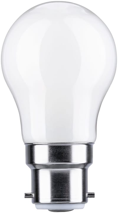 Paulmann 28896 LED-lamp Energielabel F (A - G) B22d Kogel 4.7 W = 40 W Warmwit (Ø x h) 45 mm x 80 mm Dimbaar 1 stuk(s)