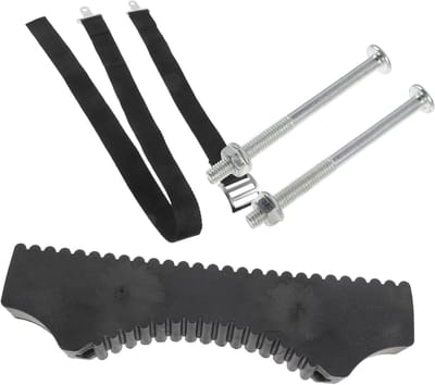 Ladder Stabilisator - Ladder Verlenger Ladderhoes - Veiligheid Verhogend - Antislip Ontwerp - 34.3X9CM - Zwart