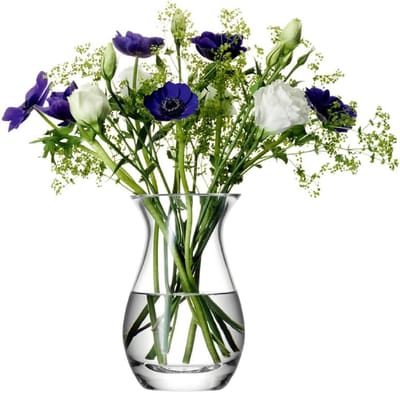 Kleine vaas voor bloemen 17,5 cm - perfect voor boeketten