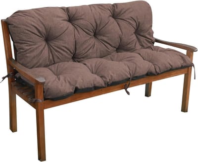 Tuinkussen voor bank en schommel 135x60x50 bruin
