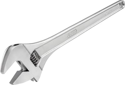 Verstelbare Sleutel - Moersleutel - Vastzetten Moeren - Metrisch SAE - 24 inch - Zilver