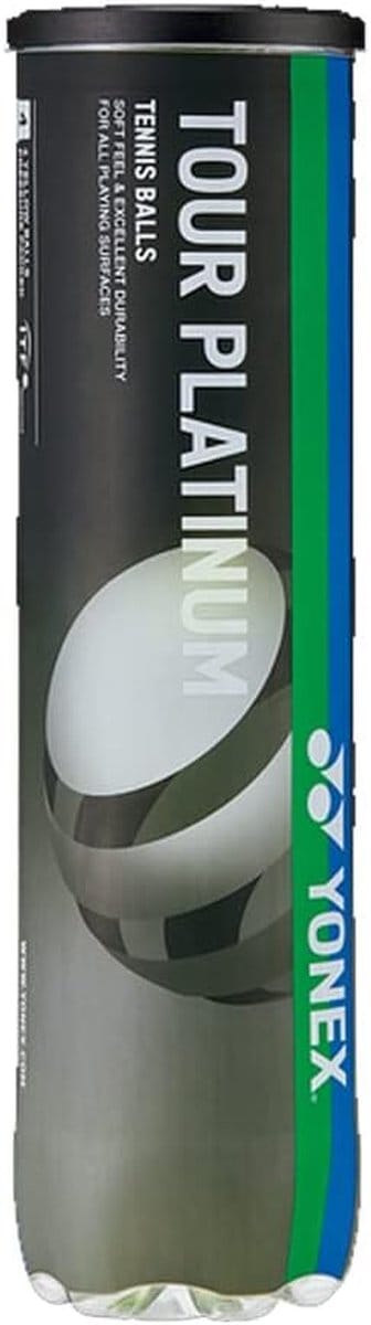 Tennisballen Set - Sportballen - Sporten - Tourkwaliteit Vilt - 4 Stuks - Geel