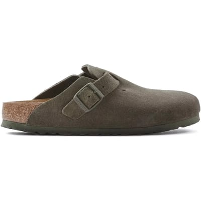 Birkenstock Suede Slippers en Sandalen Dames - Groen - Maat 41 - Suède